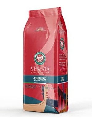 Mare Mosso Caffe ê Vendite Espresso Venezia Blend 1 Kg. Özel Kavrulmuş Kahve Dengeli Lezzet ile Taze ve Aromalı