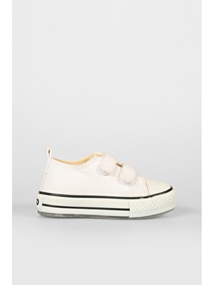 Vicco Pino Işıklı Unisex Beyaz Spor Ayakkabı Tekstil Malzemeden Düz Tabanlı Günlük Kullanım İçin