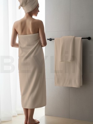 Beylini Banyo Havlu Takımı Yüksek Emici Yumuşak Banyo Hamam Vücut Plaj Havuz Sahil Havlusu Çeyizlik 70X140CM