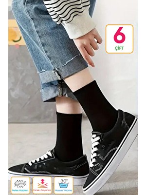 Çorap Erkek Kadın 6 Lı Soket Çorap Uzun Desenli Ucuz Çoraplar