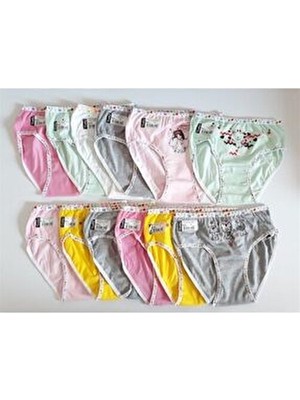 Tutku Kız Çocuk Bato Külot 12 Adet Nefes Alabilir Kumaşla Rahat Tasarım Sunuyor