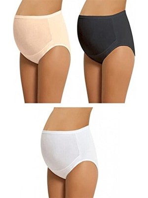 Hamile Külodu Pamuklu Hamile Külot 3'lü Paket 0540