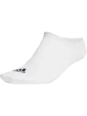 Adidas Kadın Thin And Light No-Show Patik Çorap Düz Desen Pamuklu Görünmez 3 Çift