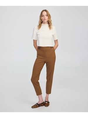 Parlak Şeritli Skinny Fit Pantolon IW6250003227027