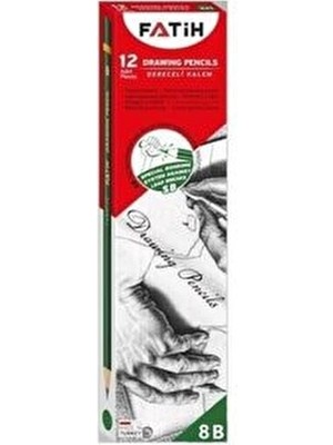 Fatih Dereceli Kurşun Kalem 8B 12 Li Fa15010Kl8B (12 Li Paket)