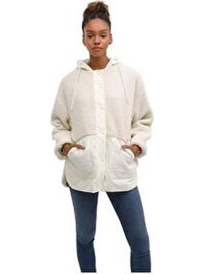 Lumberjack Hannah 6CT2008 3 Kapüşonlu Ceket Kadın L Beden Uzun Kol Denim Kumaş Özellikli Günlük Stil