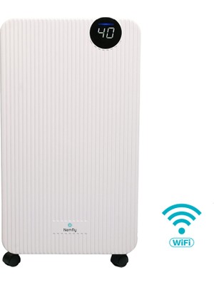 Nemfly FLY10 Akıllı ( Wi-Fi + ION ) Ev Tipi Nem Alma ve Hava Temizleme Cihazı