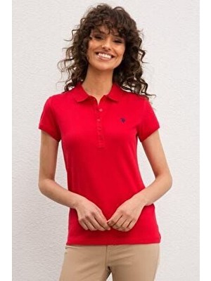 Kırmızı Kadın T-Shirt