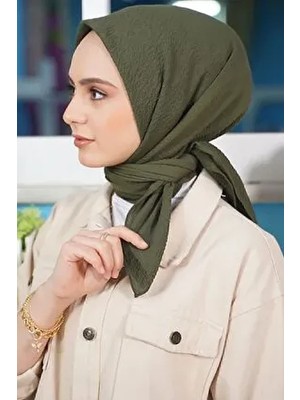 Kadın Testtür Mio Caz Eşarp Hijap Modeli