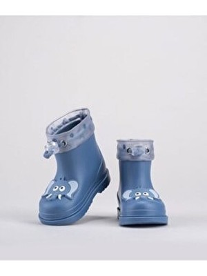 W10242 Bimbi Elefante Çocuk Filli Mavi Yağmur Çizme