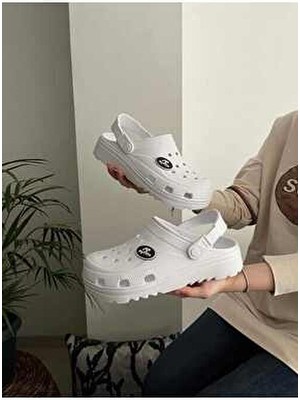 Yüksek Kalın Tabanlı Modeli Anatomik Yapılı Yumuşak Kaydırmaz Hastane Doktor Hemşire Terlik