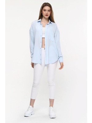 Kadın Oversize Gömlek (Hediye Kutulu)