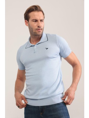 Erkek Polo Yaka Triko Tişört