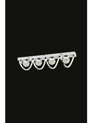 Yakut Yemek Masası Üstü 4 Toplu Plafonyer LED Avize