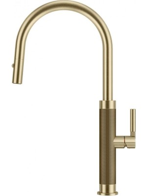 Franke Mythos Masterpiece Armatür, Gold (Altın) Renk, Spiralli Armatür