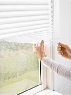 Schottis Store Perde - 90X190 cm - Beyaz