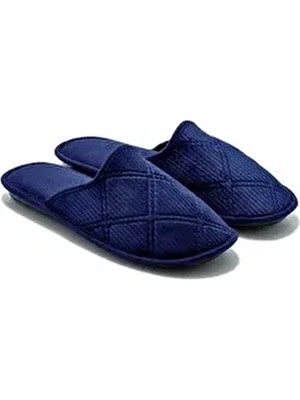 Comfort Uniseks Lacivert Ev Terliği Rahat Hediyelik Çeyizlik Misafir Terliği 37-45