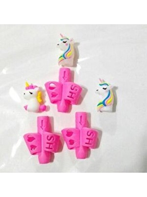 Kolay Kalem Tutma Aparatı Unicorn Kalem Başlığı 3 Lü Set Bş.k