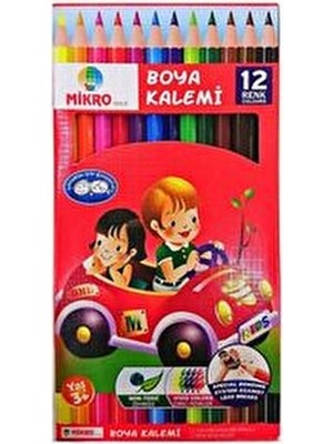 Mikrogold 1/2 Boy Kuru Boya Kalemi 12 Li