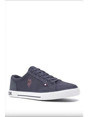 U.S. Polo Assn. U.s Polo Assn. Lacivert Erkek Spor Ayakkabı 101342666 Teo 3fx Suni Deri Kauçuk Tabanlı