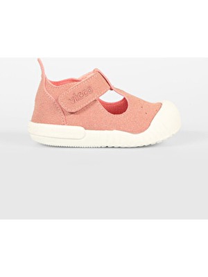 Vicco Loro Iı Basic Kız İlk Adım Pudra Renkli Bantlı Spor Ayakkabı Tekstil Malzeme ile Kadınlar İçin
