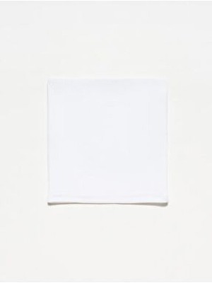 Dilvin 20659 Beyaz Crop Top Kapsız Düz Kadın Üst Örme Kumaş ile Rahat Kullanım