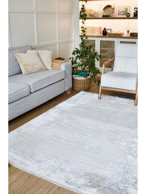 Riena 1192 Bej - Akrilik Polyester Halı | Kaymaz Tabanlı Dekoratif Halı