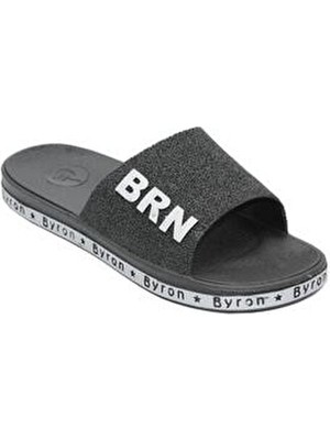 BRN Unisex Kaymaz Taban Siyah Eva Terlik Deniz Plaj Havuz Kullanımı İçin Su Geçirmez