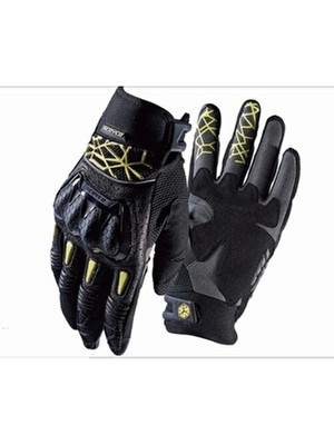 Scoyco MC103 Yazlık Eldiven Sarı Deri Örgü ve Mikrofiber Kumaş ile Koruma Sağlayan Özellikler