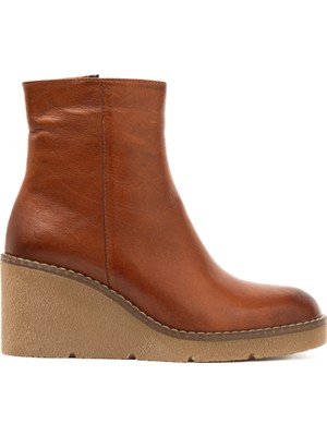Kadın Bot 25K12060 Vergelio Skin Cuoio-Tan