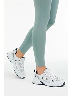 Lumberjack Pol 3fx Kadın Spor Ayakkabı Beyaz - Lacivert Günlük Kullanıma Uygun Hafif ve Esnek Tasarım 101330324