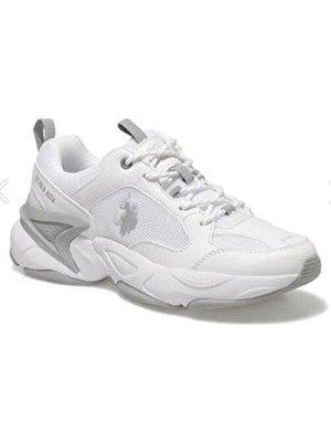 U.S. Polo Assn. U.s. Polo Assn Maybe Kadın Spor Ayakkabı Yüksek Taban Beyaz Suni Deri İle Günlük Kullanıma Uygun