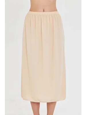 Uzun Tam Boy Etek Astarı, Jüpon Kombinezon Astar, Etek Astarı, Astar