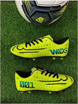 Belirtilmemiş Nike Erkek Çocuk Halı Saha Krampon Futbol Spor Ayakkabısı Sarı Renkli Dayanıklı Malzeme