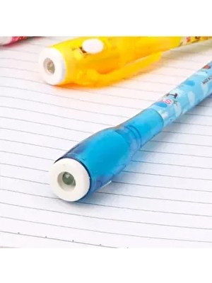 2 Adet Işıklı Görünmez Kalem - Renk Seçenekli