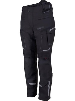 4riders Herman Pro 3 Katmanlı Ce Sertifikalı Korumalı Motosiklet Pantolonu (Geniş Beden) Siyah