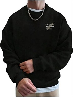Viper Charlie Luciano Siyah Oversize Kışlık Sweatshirt Kapüşonlu Uzun Kollu Unisex Ek Özellikler