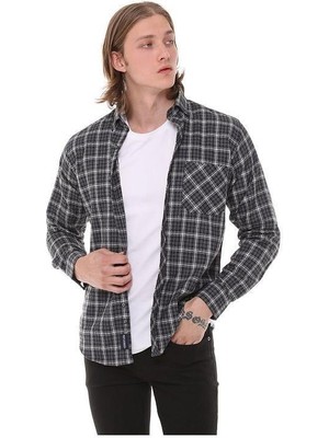 Regular Fit Ekose Erkek Gömlek (Hediye Kutulu)
