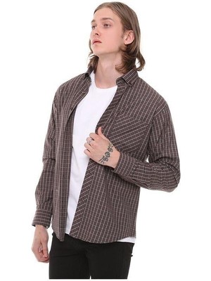 Regular Fit Ekose Erkek Gömlek (Hediye Kutulu)