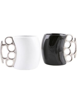 Muşta Tasarımlı Seramik Kupa