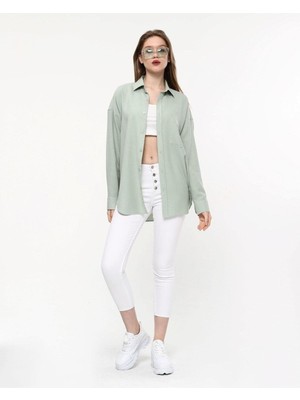 Kadın Oversize Gömlek (Hediye Kutulu)