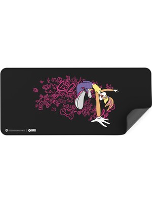 Hawk Gaming Chair Looney Tunes Lola Graffiti 90x40 Kaymaz Taban 3mm Mouse Pad