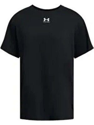 Campus Oversize Ss 1387193-001 Kadın Siyah Tişört