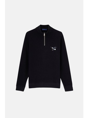 Kartal Supersoft Quarter-Zip Sweatshirt - Siyah