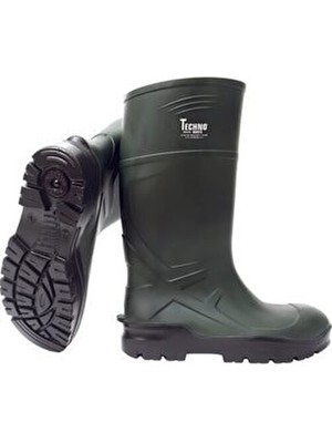 Belirtilmemiş -30 Derece Soğuğa Dayanıklı Unisex O4 Çelik Burunsuz Poliüretan Çizme Kısa Topuklu Konforlu Tasarım