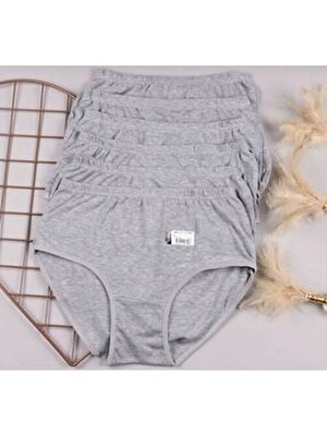 Tutku Ribana Bato Külot 6'lı Paket Düz Dokuma Kumaş Kadın İçin Rahat Tasarım