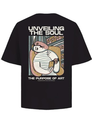 Erkek Sirt Baskili Tisört - Unveiling