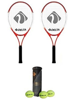 2 Adet Max Joys 21 Inç Çocuk Tenis Raketi + 2 Adet Tenis Çantası +  3 Adet Expert Seviye Maç Topu