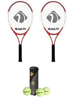 2 Adet Max Joys 21 Inç Çocuk Tenis Raketi + 2 Adet Tenis Çantası +  3 Adet Prof. Seviye Maç Topu