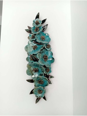 El Yapımı Seramik Duvar Dekoru Veya Masa Dekoru Olarak Kullanılabilir.